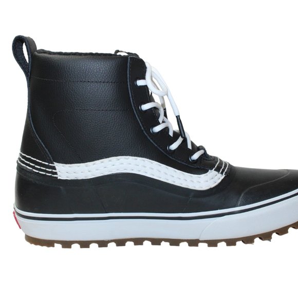 Vans ALL Weather MTB Sneaker Boot Black / White Waffle Sole Men's 12 NEW! - Picture 8 of 13